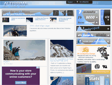 Tablet Screenshot of altissima.org